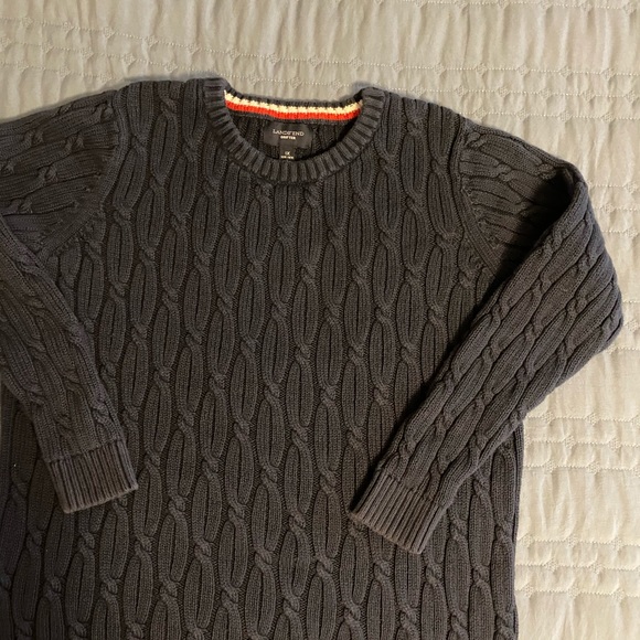 ⭐️EUC⭐️Lands End Navy Sweater - Picture 2 of 2